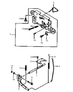 Part Location Diagram of KM-16169-0009 Cub Cadet CHOKE LINK